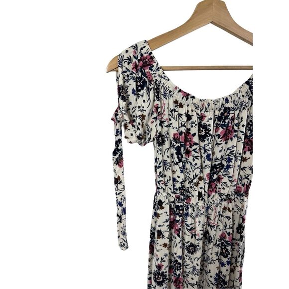 Band of Gypsies Floral Cold Shoulder Long Sleeve Maxi Dress Size XS - Picture 3 of 12